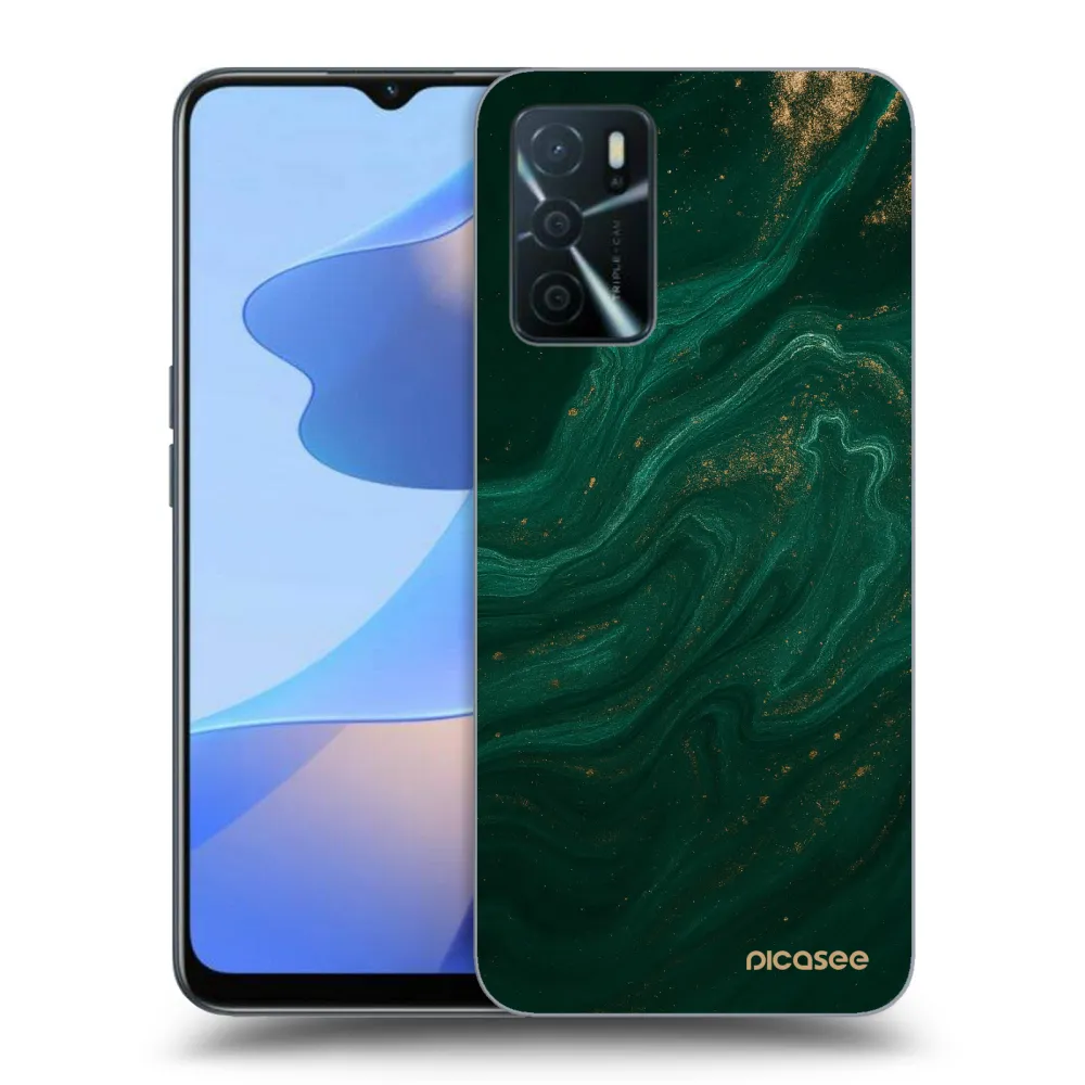 Picasee ULTIMATE CASE za OPPO A16s - Green