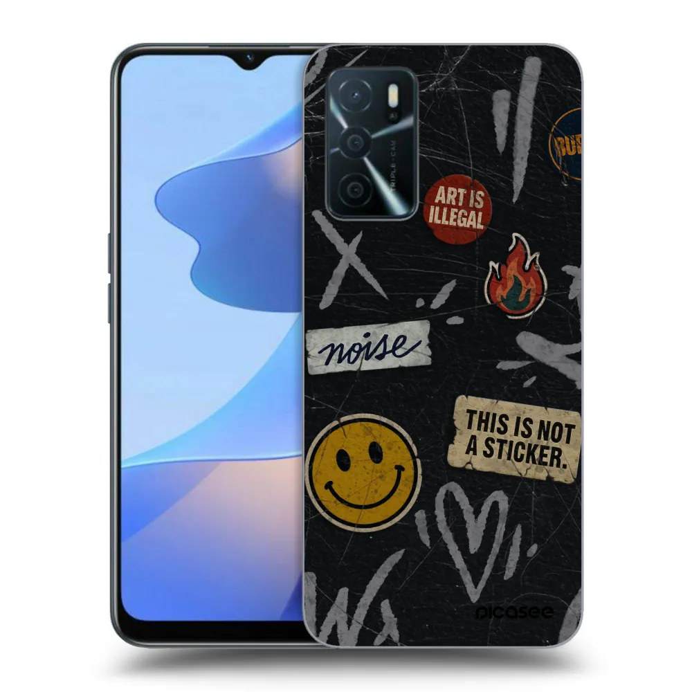 Picasee ULTIMATE CASE za OPPO A16s - STICKERS x TAGS
