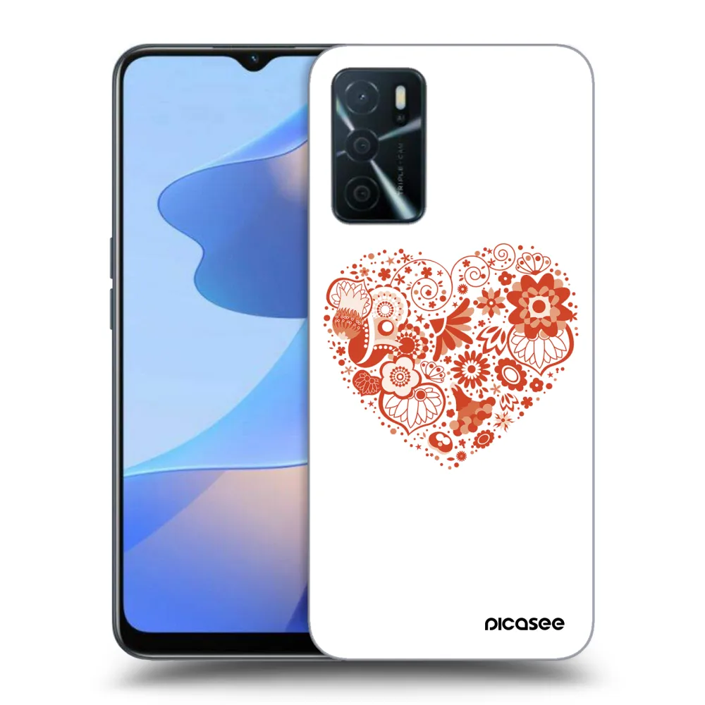 Picasee ULTIMATE CASE za OPPO A16s - Big heart