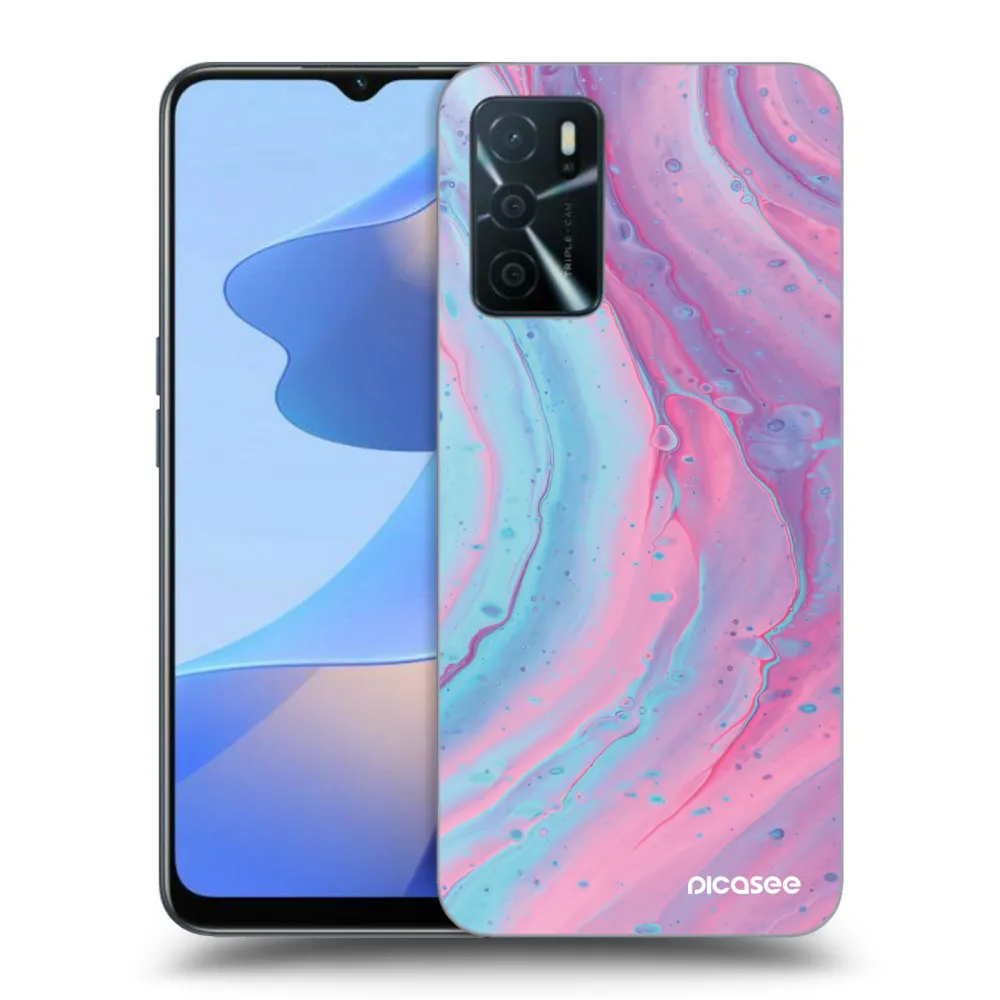 Picasee ULTIMATE CASE za OPPO A16s - Pink liquid