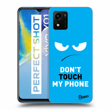 Maskica za Vivo Y01 - Angry Eyes - Blue