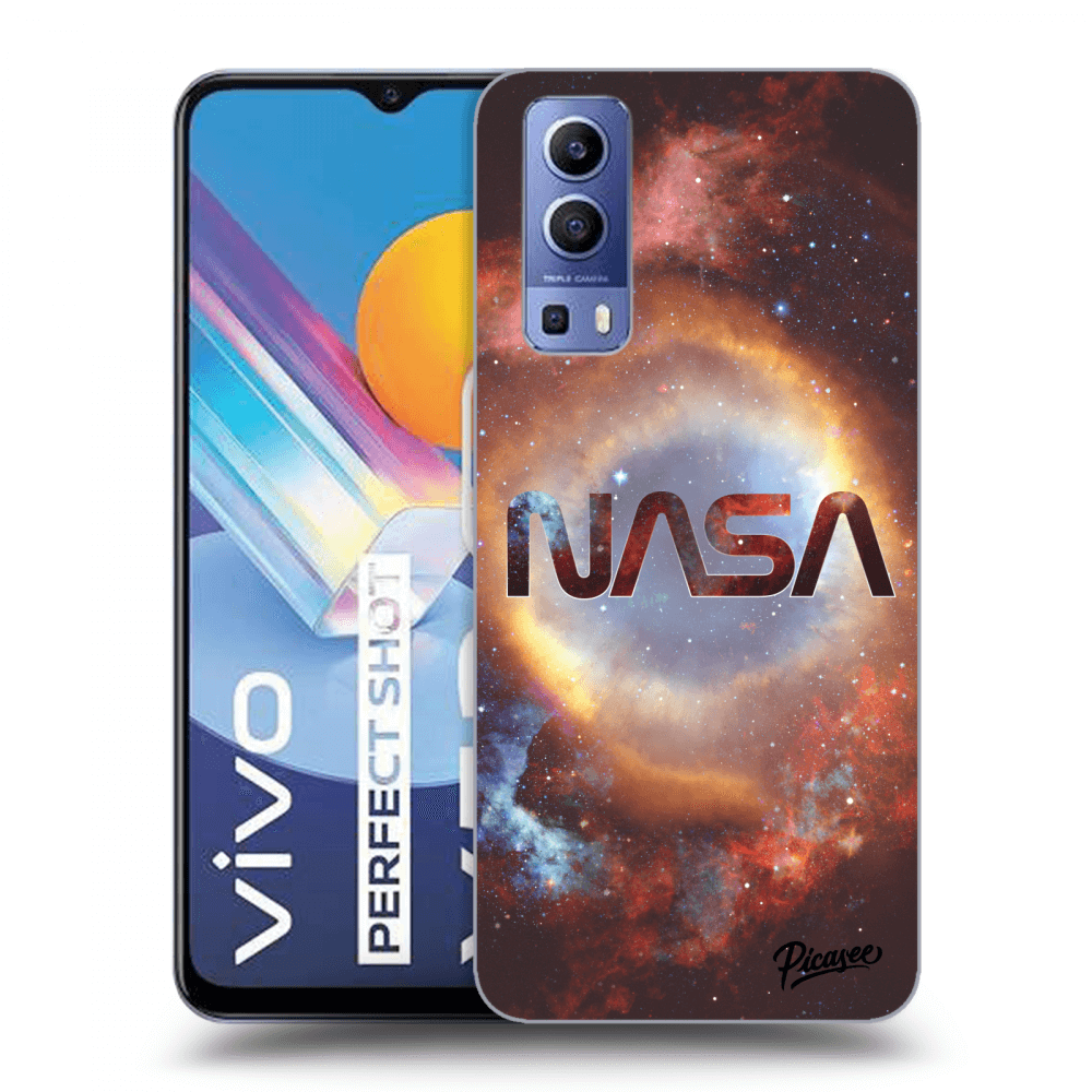 Picasee crna silikonska maskica za Vivo Y52 5G - Nebula