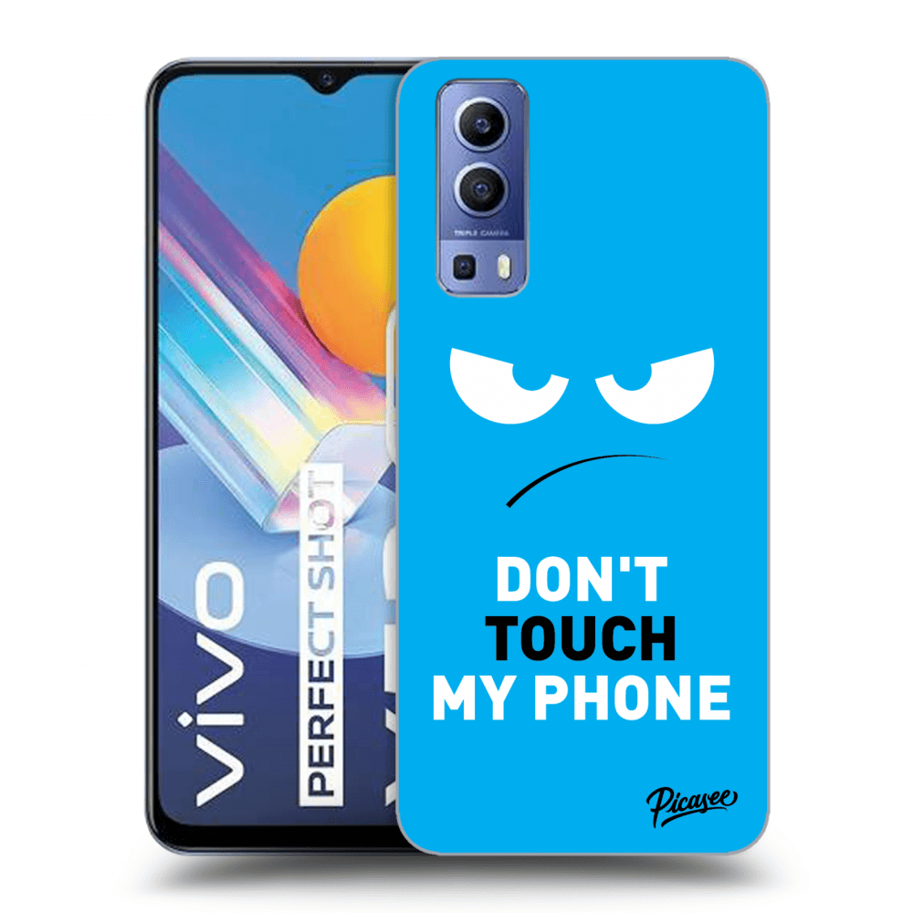 Picasee ULTIMATE CASE za Vivo Y52 5G - Angry Eyes - Blue