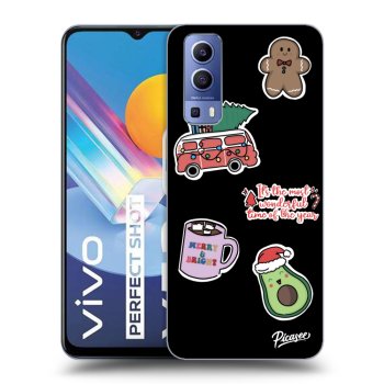Maskica za Vivo Y52 5G - Christmas Stickers