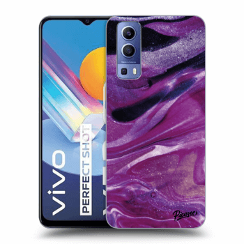 Maskica za Vivo Y52 5G - Purple glitter