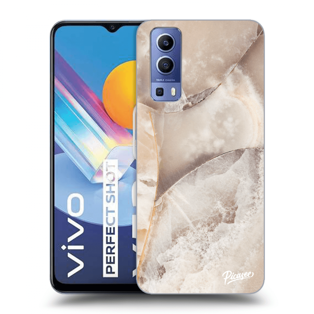 Picasee ULTIMATE CASE za Vivo Y52 5G - Cream marble