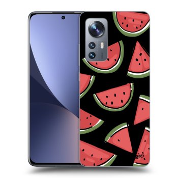 Picasee crna silikonska maskica za Xiaomi 12X - Melone