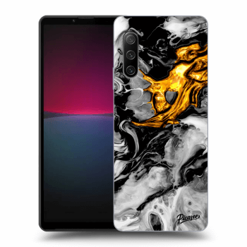 Maskica za Sony Xperia 10 IV 5G - Black Gold 2