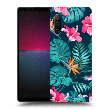 Maskica za Sony Xperia 10 IV 5G - Pink Monstera