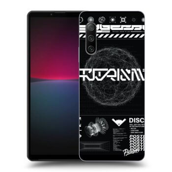 Picasee crna silikonska maskica za Sony Xperia 10 IV 5G - BLACK DISCO