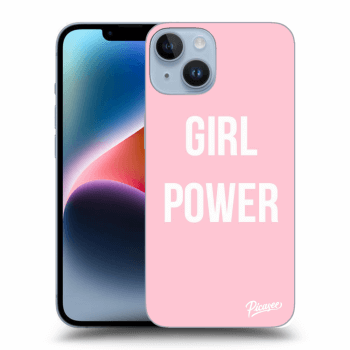 Picasee crna silikonska maskica za Apple iPhone 14 - Girl power