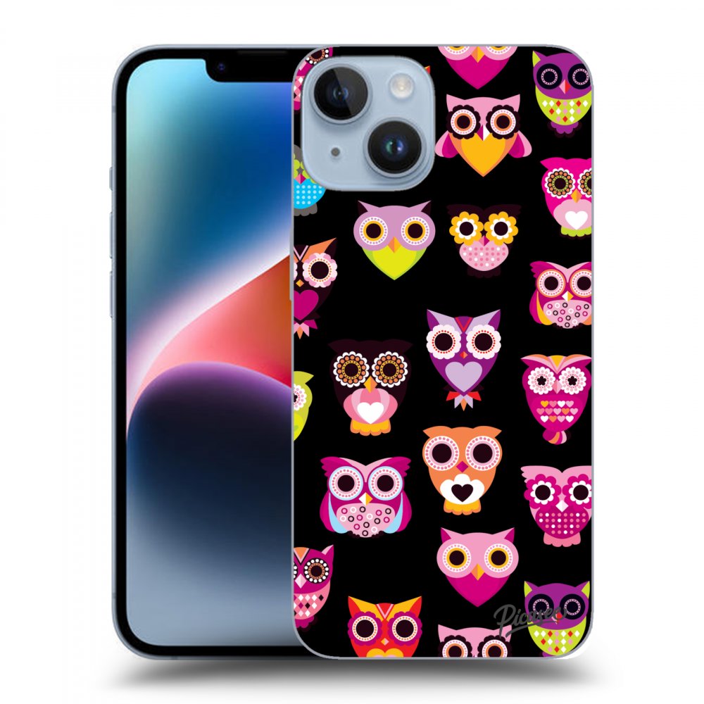 Picasee ULTIMATE CASE MagSafe za Apple iPhone 14 - Owls