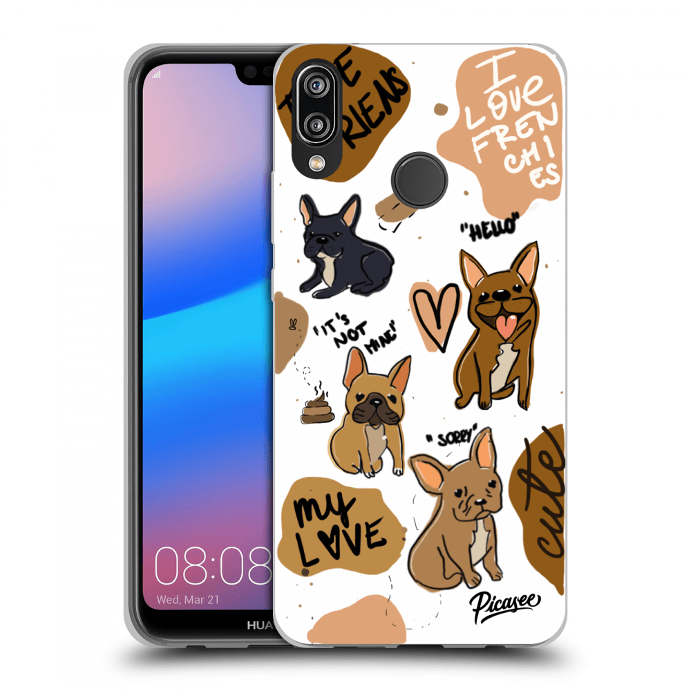 Picasee ULTIMATE CASE za Huawei P20 Lite - Frenchies