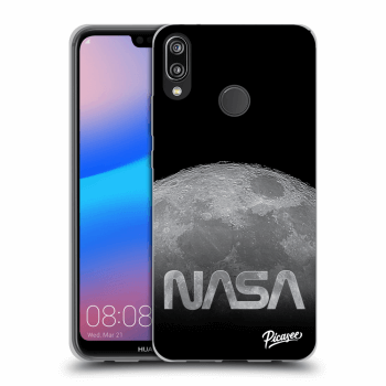 Picasee crna silikonska maskica za Huawei P20 Lite - Moon Cut