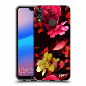 Maskica za Huawei P20 Lite - Dark Peonny