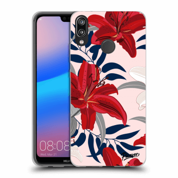 Maskica za Huawei P20 Lite - Red Lily