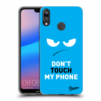 Maskica za Huawei P20 Lite - Angry Eyes - Blue