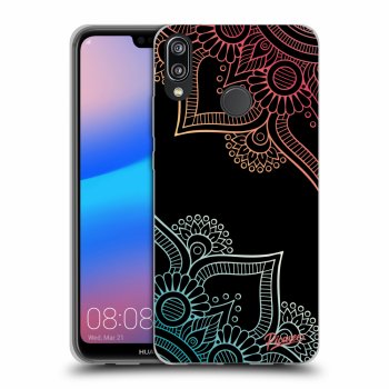 Maskica za Huawei P20 Lite - Flowers pattern