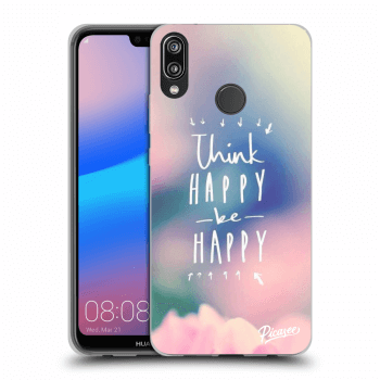 Maskica za Huawei P20 Lite - Think happy be happy