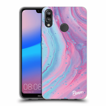 Maskica za Huawei P20 Lite - Pink liquid