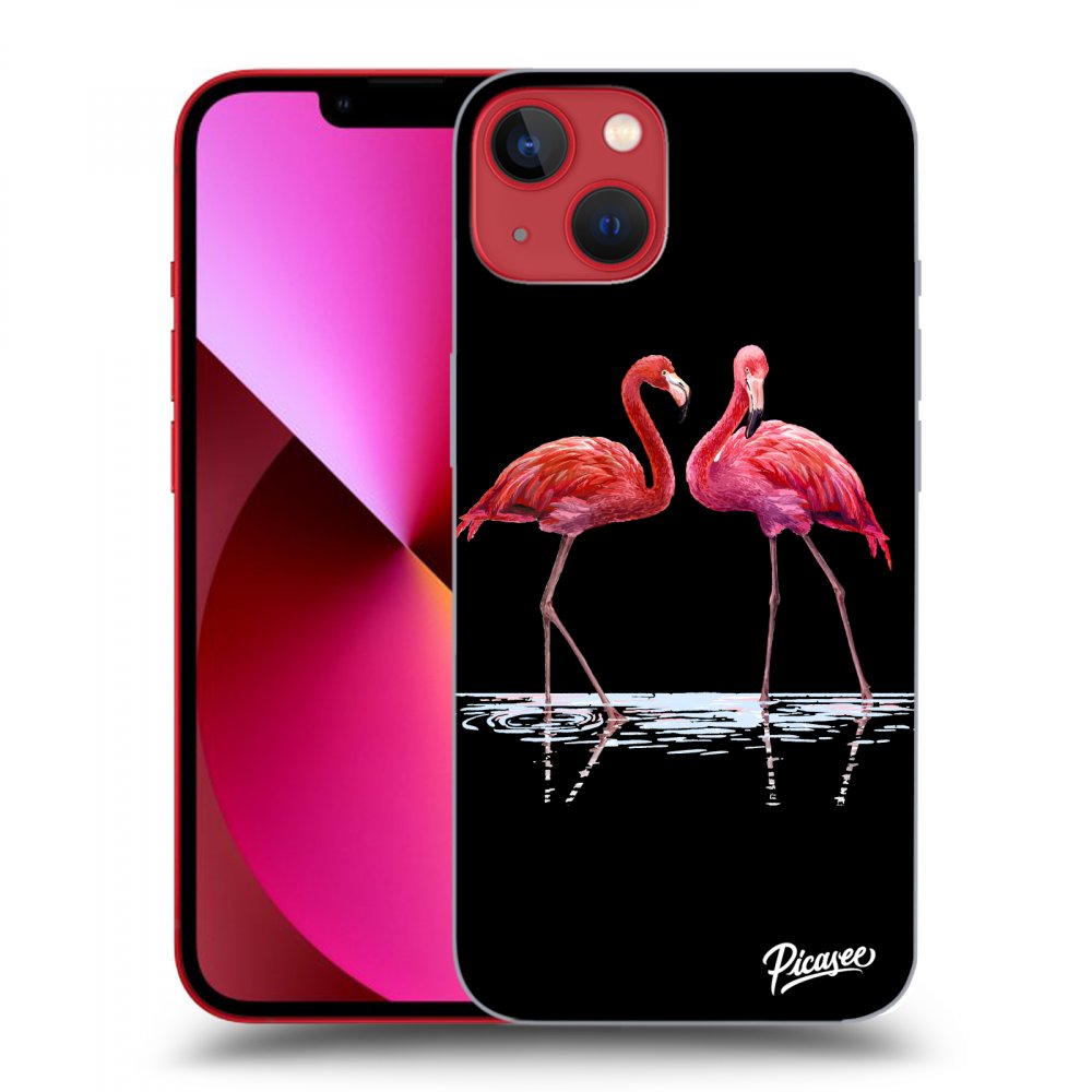 Picasee ULTIMATE CASE za Apple iPhone 14 Plus - Flamingos couple