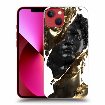 Maskica za Apple iPhone 14 Plus - Gold - Black