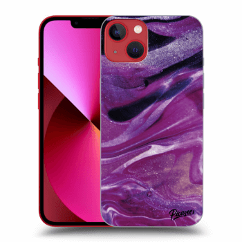 Maskica za Apple iPhone 14 Plus - Purple glitter