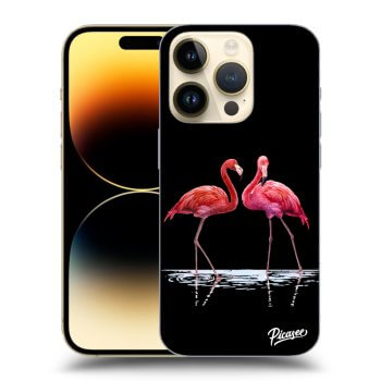 Maskica za Apple iPhone 14 Pro - Flamingos couple