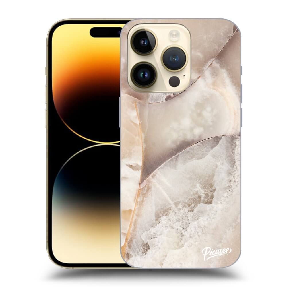 Picasee ULTIMATE CASE za Apple iPhone 14 Pro - Cream marble