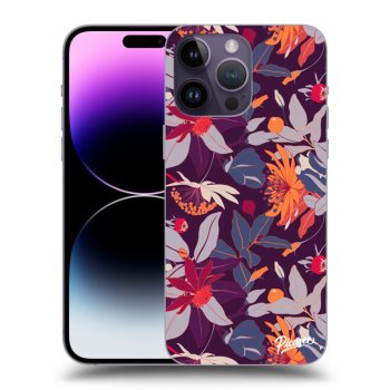 Maskica za Apple iPhone 14 Pro Max - Purple Leaf