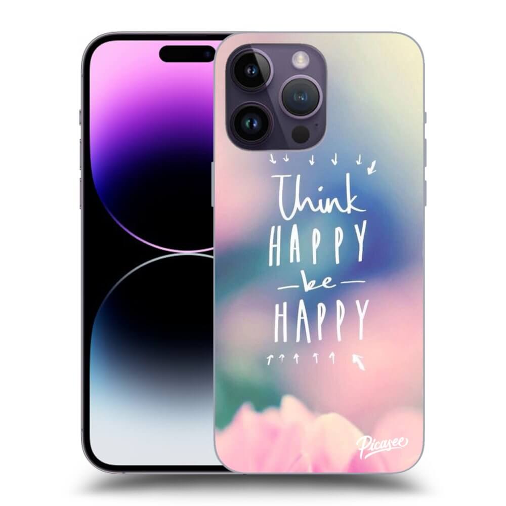 Picasee ULTIMATE CASE MagSafe za Apple iPhone 14 Pro Max - Think happy be happy