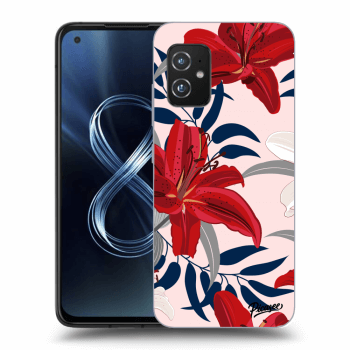 Maskica za Asus Zenfone 8 ZS590KS - Red Lily