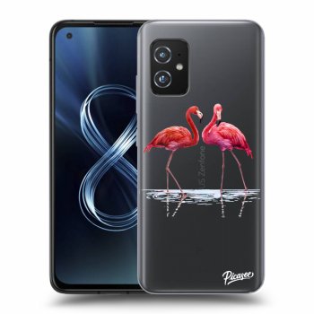 Maskica za Asus Zenfone 8 ZS590KS - Flamingos couple