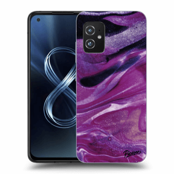 Maskica za Asus Zenfone 8 ZS590KS - Purple glitter