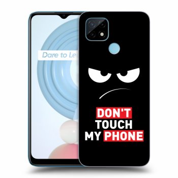 Picasee ULTIMATE CASE za Realme C21Y - Angry Eyes - Transparent