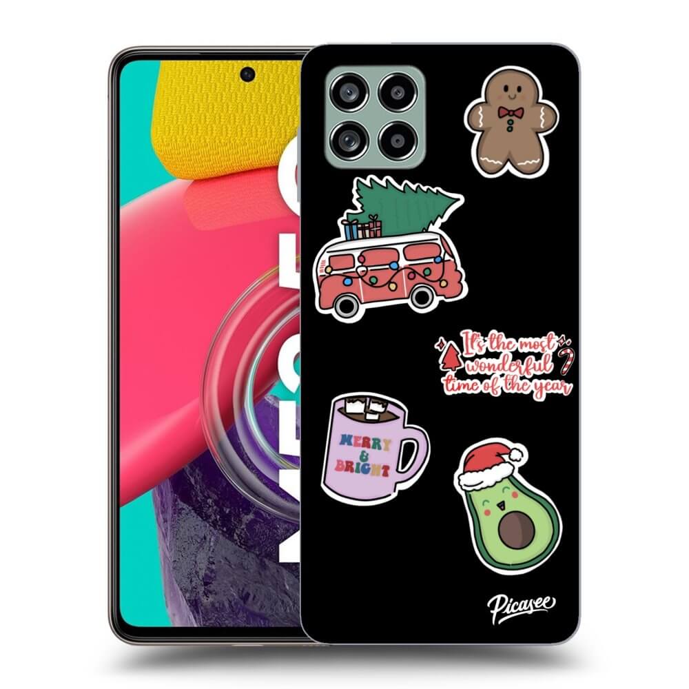 Picasee ULTIMATE CASE za Samsung Galaxy M53 5G - Christmas Stickers
