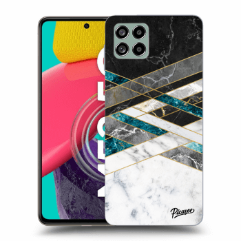 Maskica za Samsung Galaxy M53 5G - Black & White geometry