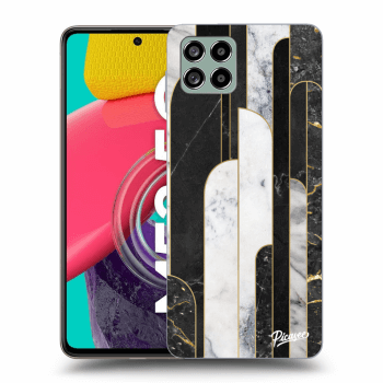 Maskica za Samsung Galaxy M53 5G - Black & White tile