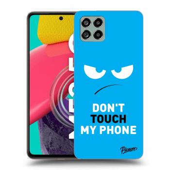 Maskica za Samsung Galaxy M53 5G - Angry Eyes - Blue
