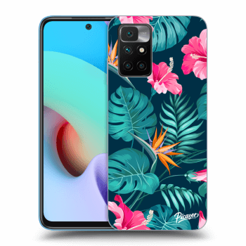 Maskica za Xiaomi Redmi 10 (2022) - Pink Monstera