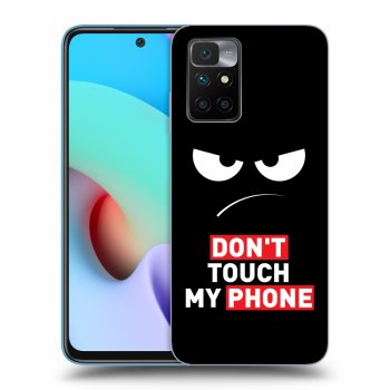 Maskica za Xiaomi Redmi 10 (2022) - Angry Eyes - Transparent