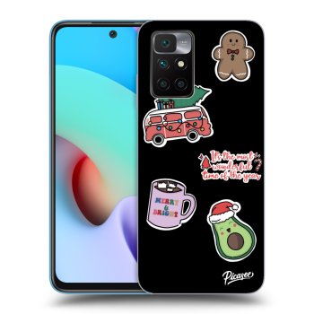 Maskica za Xiaomi Redmi 10 (2022) - Christmas Stickers