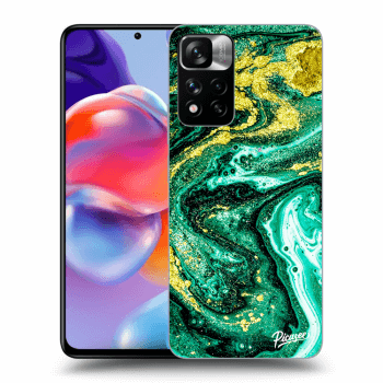 Maskica za Xiaomi Redmi Note 11 Pro+ 5G - Green Gold