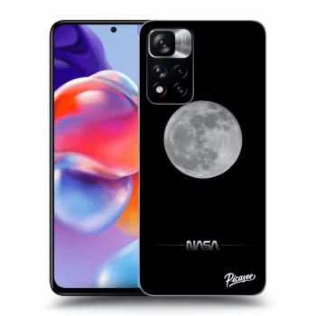 Picasee silikonska prozirna maskica za Xiaomi Redmi Note 11 Pro+ 5G - Moon Minimal