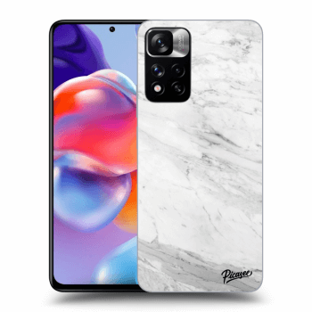 Maskica za Xiaomi Redmi Note 11 Pro+ 5G - White marble