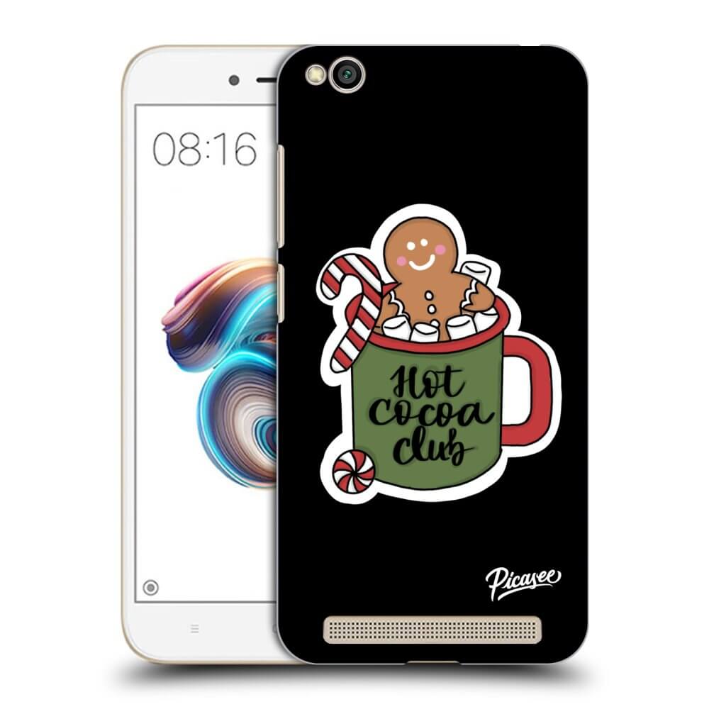 Picasee crna silikonska maskica za Xiaomi Redmi 5A - Hot Cocoa Club