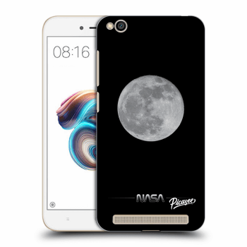 Picasee crna silikonska maskica za Xiaomi Redmi 5A - Moon Minimal