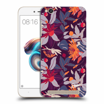 Maskica za Xiaomi Redmi 5A - Purple Leaf