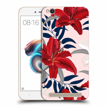 Maskica za Xiaomi Redmi 5A - Red Lily