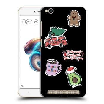 Maskica za Xiaomi Redmi 5A - Christmas Stickers